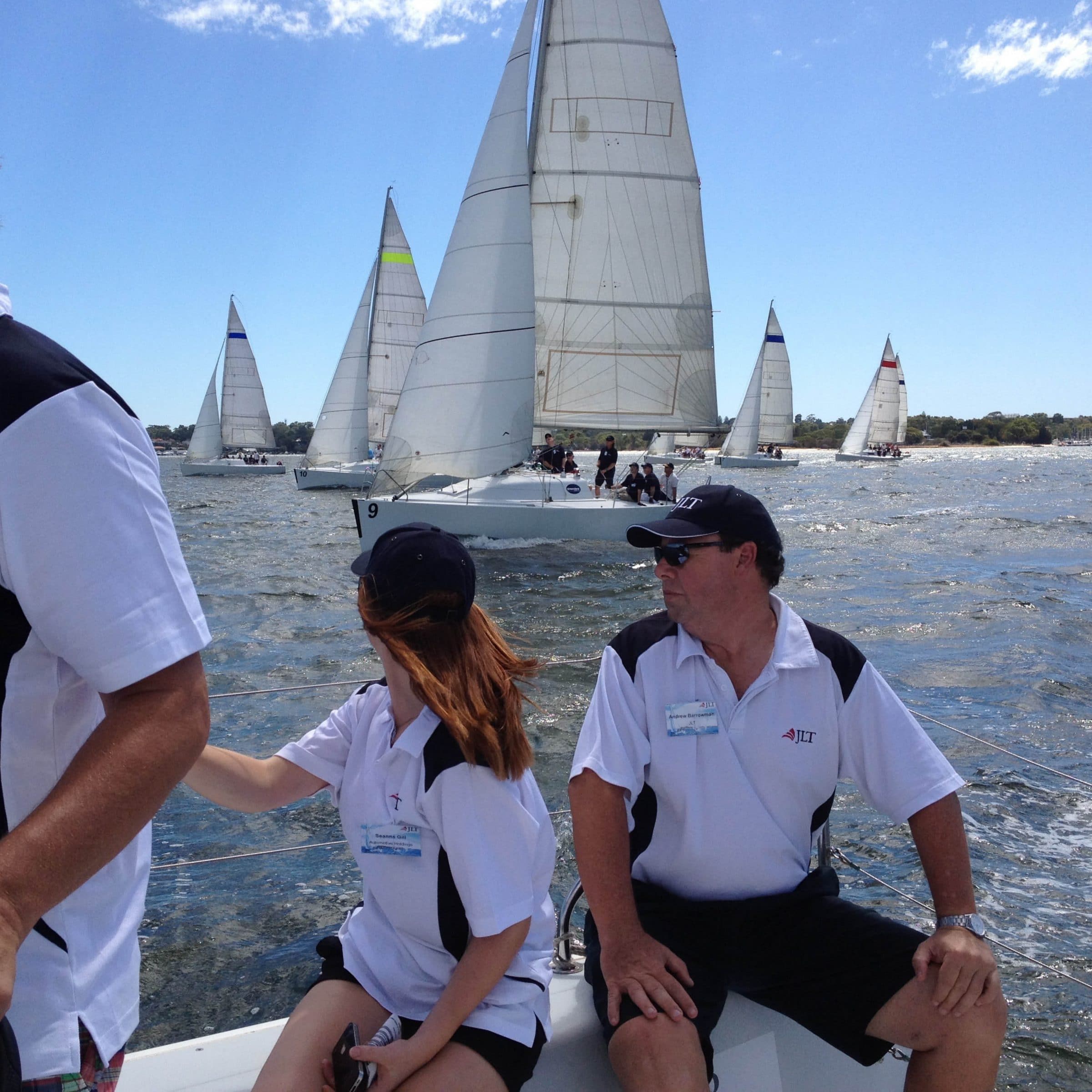 corporate sailing charter on the swan river in perth