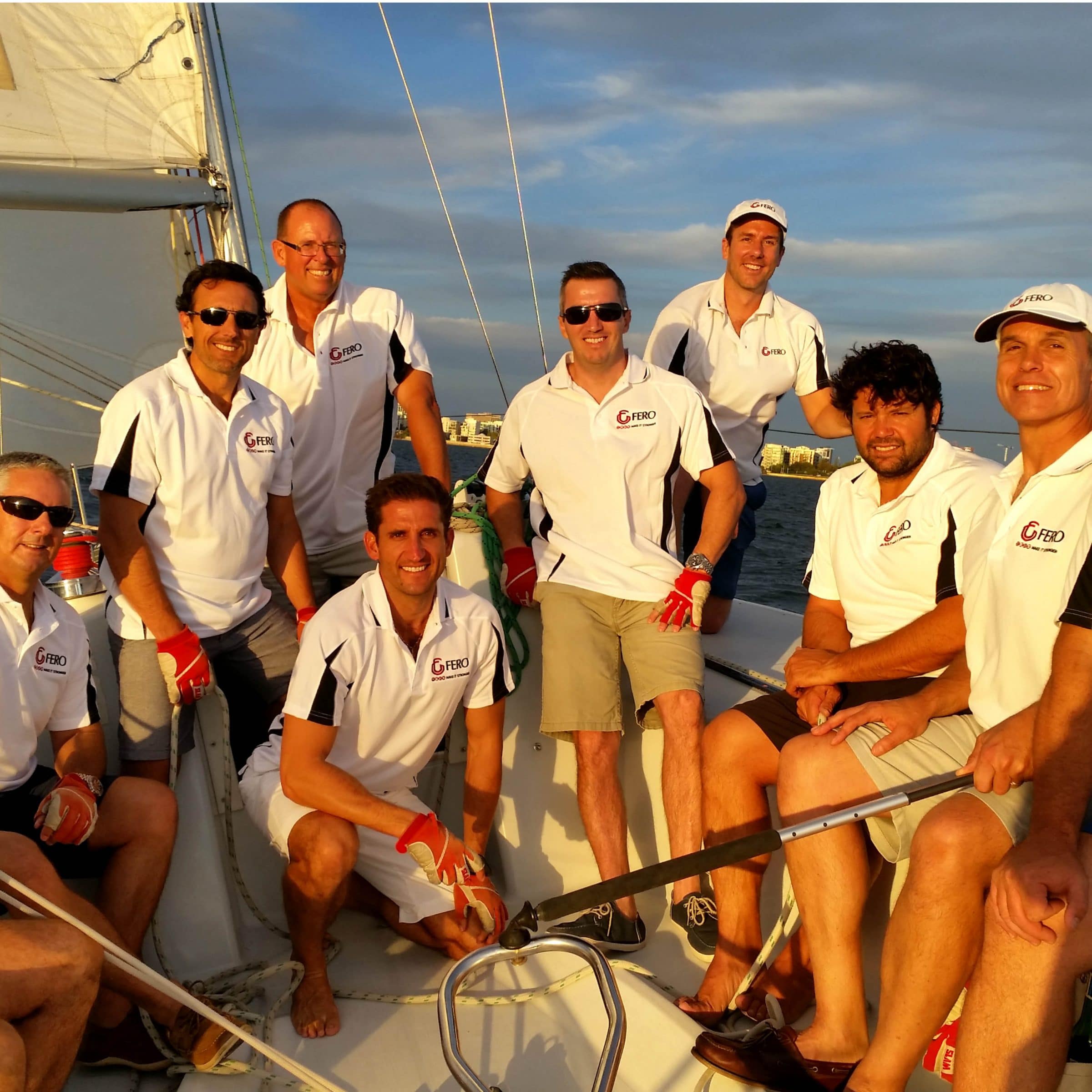 corporate sailing charter with swan river sailing in perth