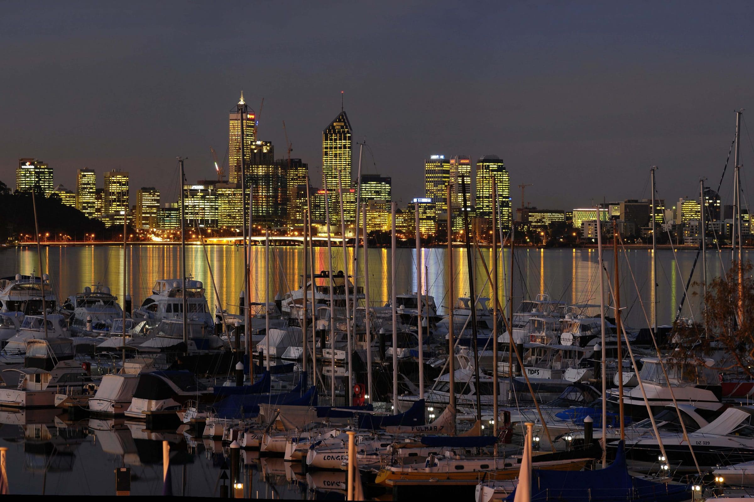 swan river views from corporate function room at the royal perth yacht club