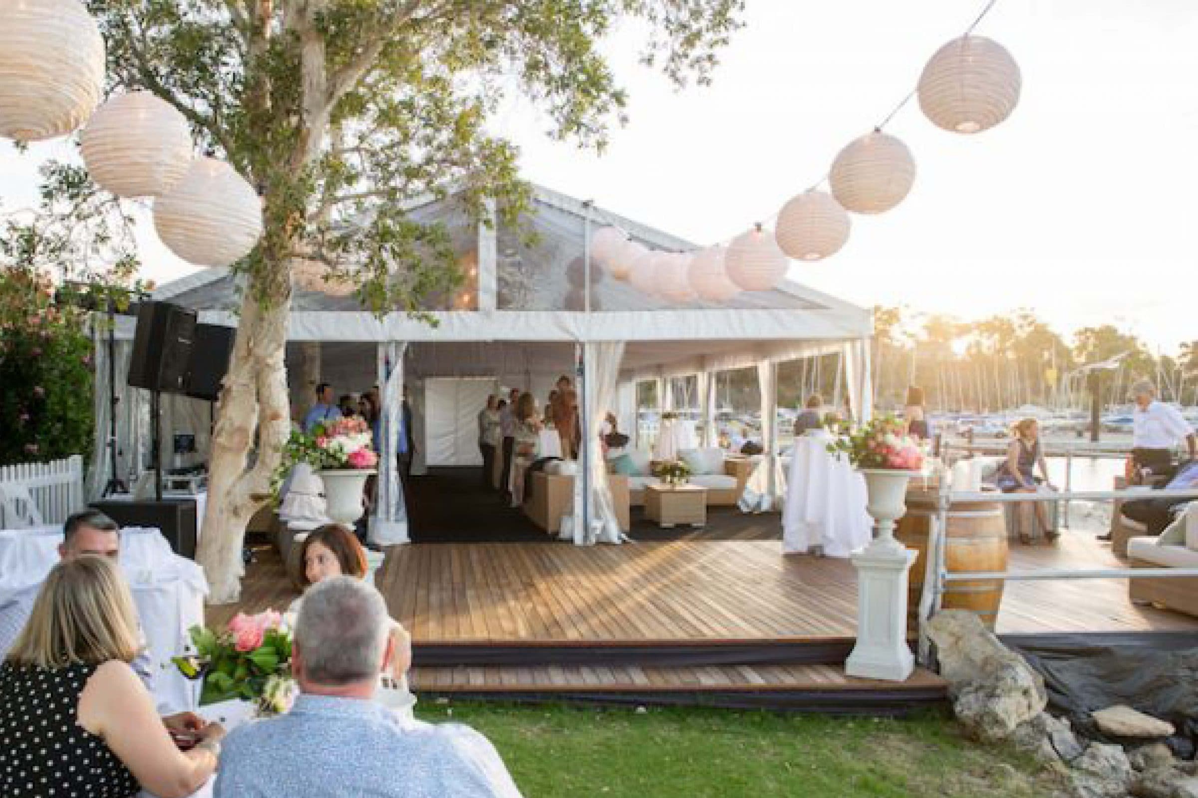 corporate function hire at South of Perth yacht club