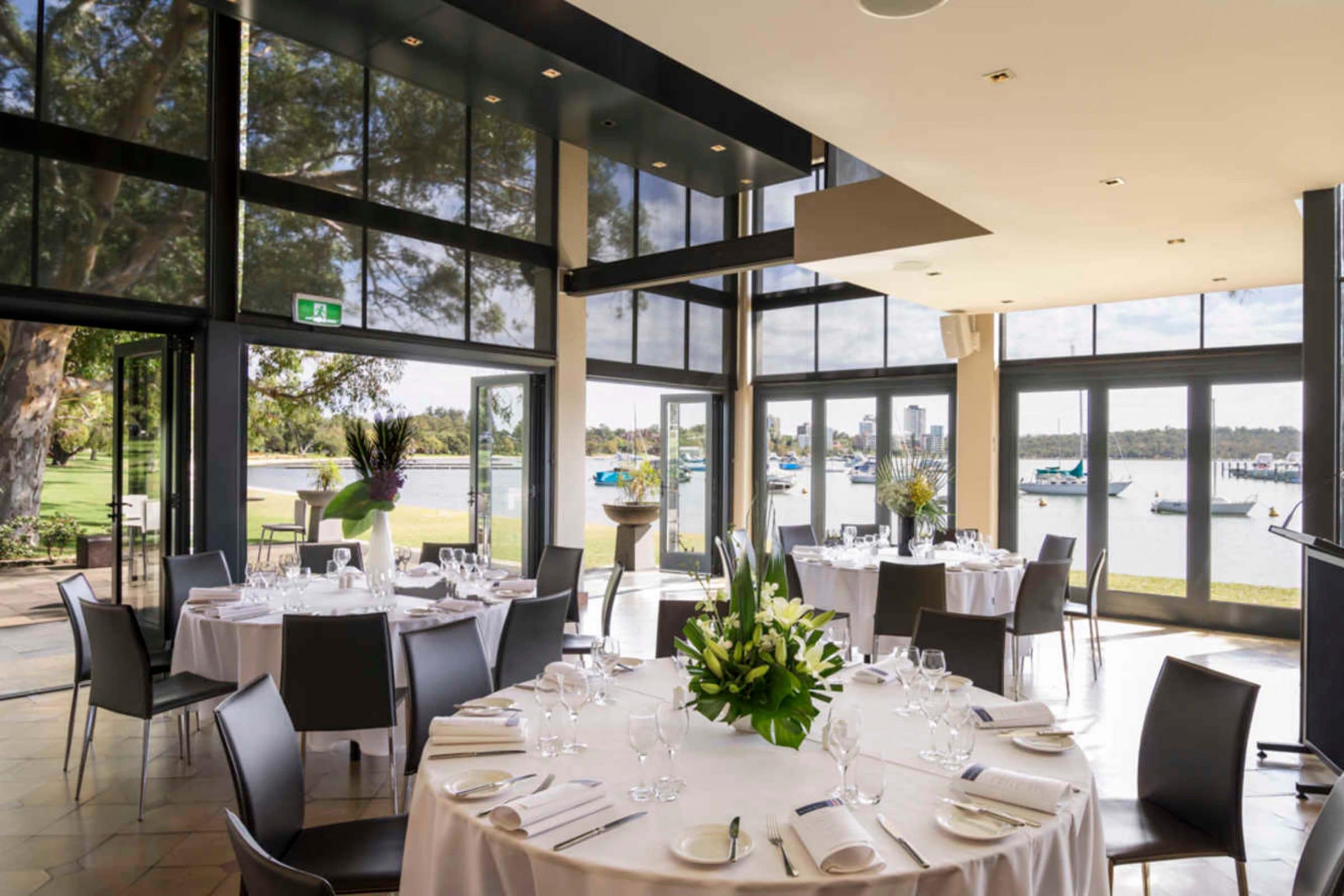 matilda bay restaurant corporate function hire in perth