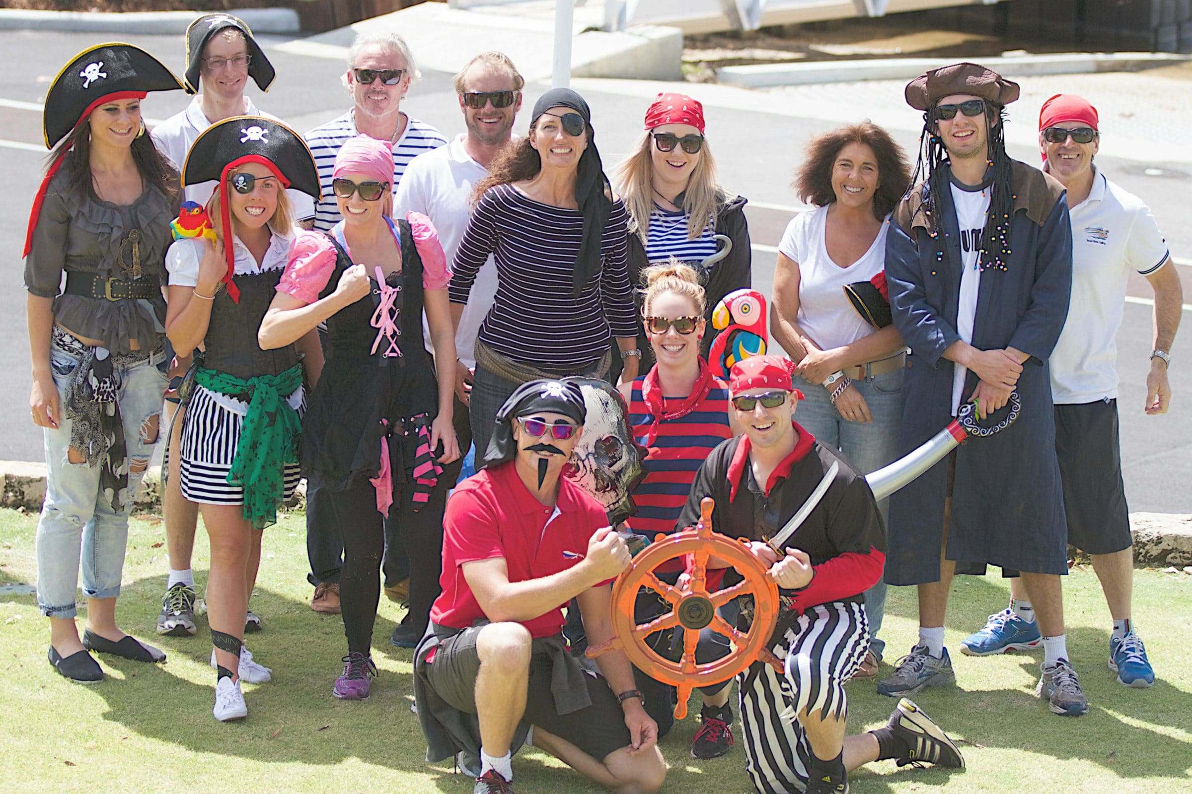 pirate challenge sailing program for team building in perth
