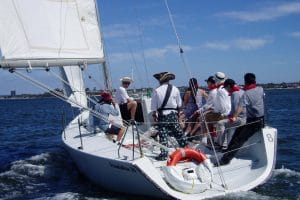 team treasure hunt pirate challenge sailing program for team building in perth